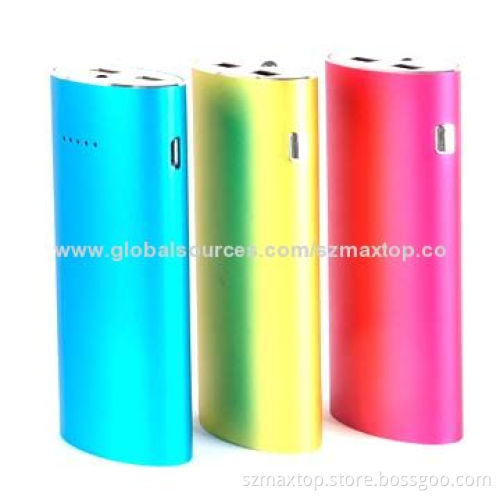 Top Selling Mobile Phone Power Bank, 5200mAh Aluminum, with LED Light Function